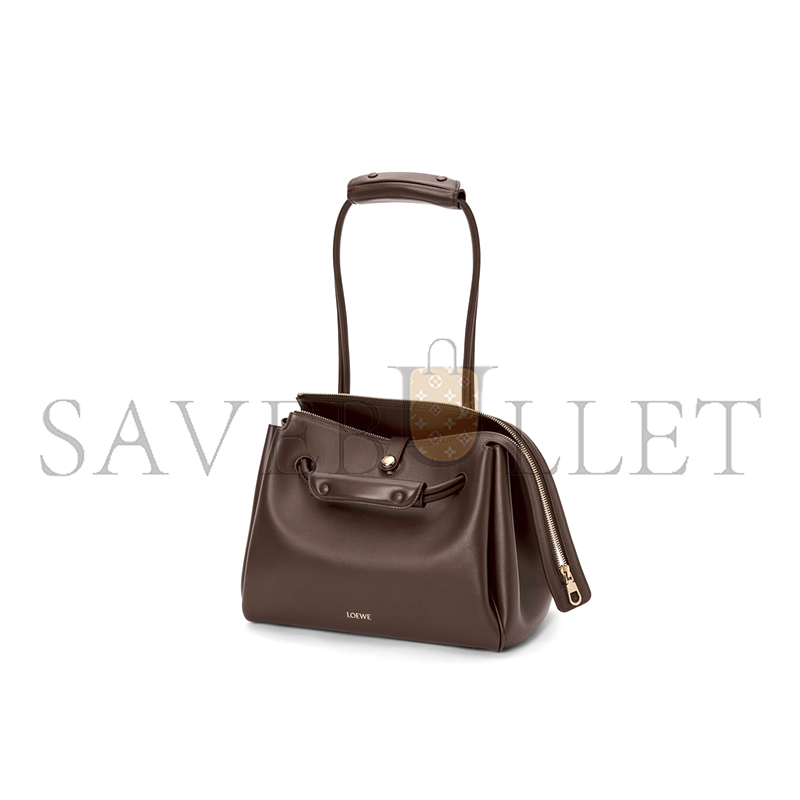 l0ew* medium madrid bag in S*pple calfskin aanbab1x01-0018 (28.5*23*11cm)